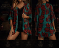 The Crimson Reverie Kimono